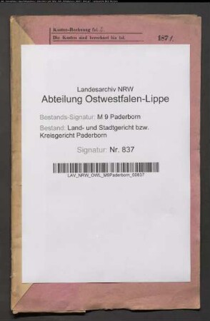 Erblasser: Hillebrand, Johann: