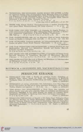 Persische Keramik (Nr. 509-560)