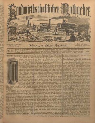 16: Beilage vom Montag, 25. Juli 1898