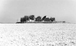 Niedercunnersdorf-Ottenhain. Blick zum Mühlengehöft