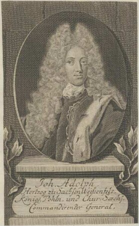 Bildnis des Johann Adolph II. von Sachsen-Weißenfels