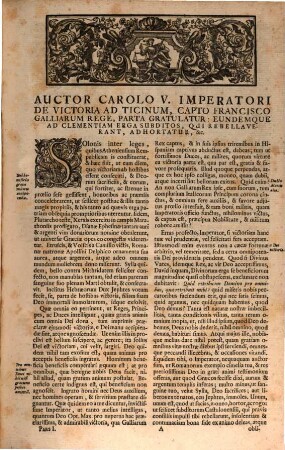 Epistolae et dissertationes omnes : Adiecta tertia parte .... P. 1 (1744)