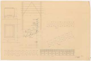 Bundesgartenschau 1955, Kassel: Grundrisse, Schnitte