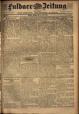 Ausgabe vom Montag, den 16. Juni 1902.