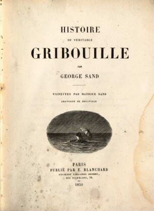 Histoire du véritable Gribouille
