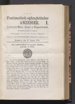 1. 31. Januar 1898