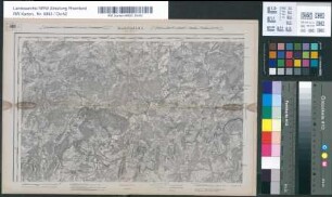 Karte von Frankreich 1:80.000. Gruppe II: Montbélliard 114 A. [Kartographische Abtheilung der Königl. Preuss. Landes-Aufnahme]