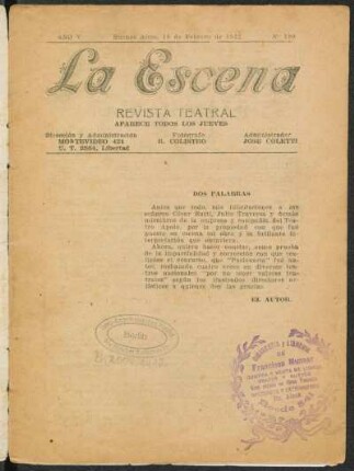 Pasionaria : boceto dramático en un acto y dos cuadros