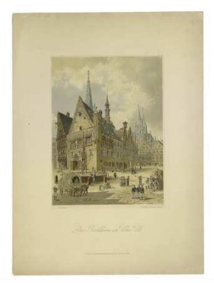 Marktplatz von Südosten. 1891