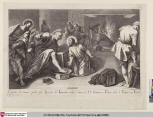 Christo che lava i piedi agli Apostoli [Die Fußwaschung; Die Fußwaschung des Herrn; Le lavement des pieds]