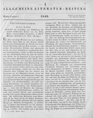 Bauer, A. R. E.: Geschichte der Gründung und Fortbildung der deutsch-katholischen Kirche. Meißen: Klinckicht 1845