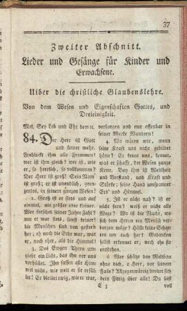 Uiber die christliche Glaubenslehre.