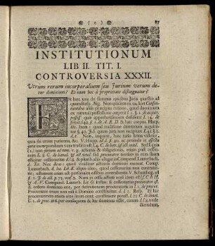 Institutionum Lib. II.