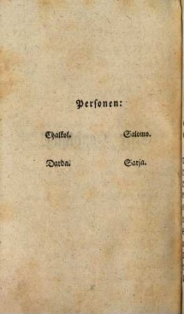 Salomo : ein Trauerspiel