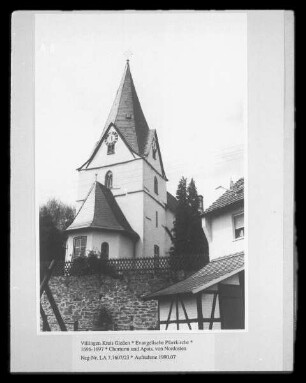 Evangelische Pfarrkirche — Chorturm