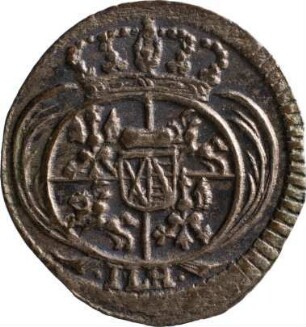 Münze, Pfennig, 1714
