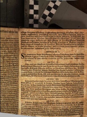 Amicitiae Foedus Caesarem inter & Hispaniarum Regem