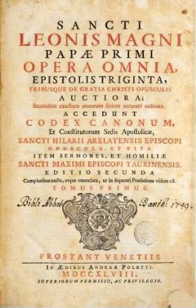 Opera omnia