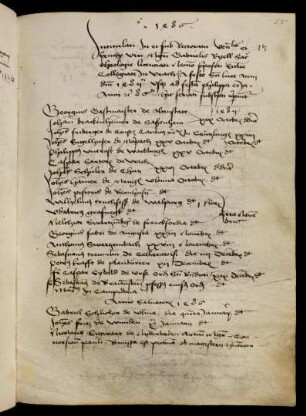 Winterhalbjahr 1485/1486. Rektorat Gabriel Biel