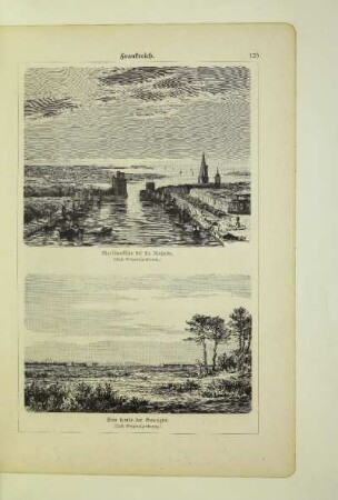 Marschenküste bei La Rochelle