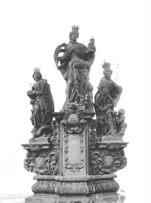 Heilige Barbara, Margarete und Elisabeth