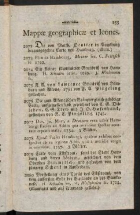 155-165, Mappae geographicae et Icones.