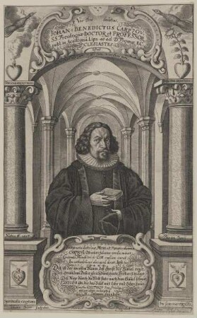 Bildnis des Johan Benedictus Carpzov