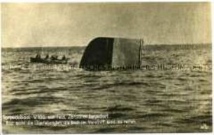 Sinkendes Torpedoboot V.100