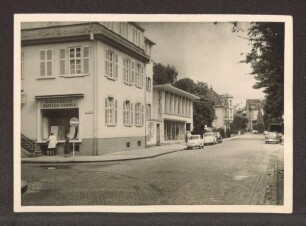 Haus Warntrup Leopoldstraße Ecke Schülerstraße. Detmold. Leopoldstraße. Papierabzug