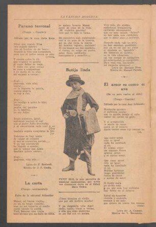 La carta : (Tango - sentimental) Éxito de la editorial Schnaider