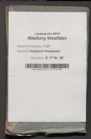 Besetzung der Choralstellen beim Domstift Paderborn