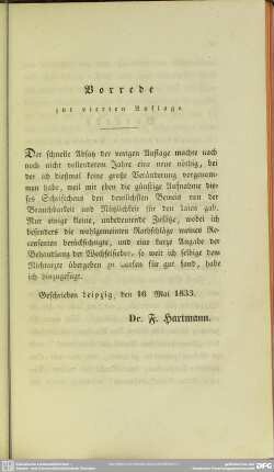 Vorrede zur vierten Auflage