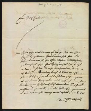 Brief an Emil Bock : 12.07.1853