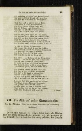 ¬Ein¬ Blick auf unsere Elementarklassen : (Fortsetzung)