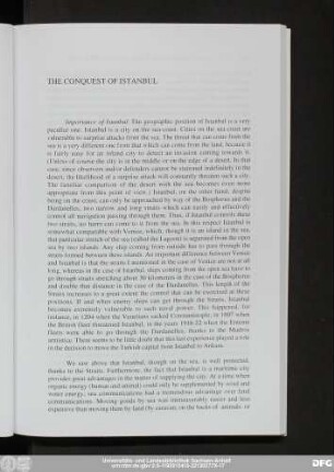 The Conquest Of Istanbul