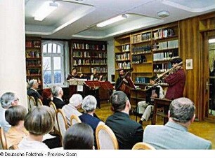 Musikalische Darbietung der Gruppe "Jowel Klezmorim"