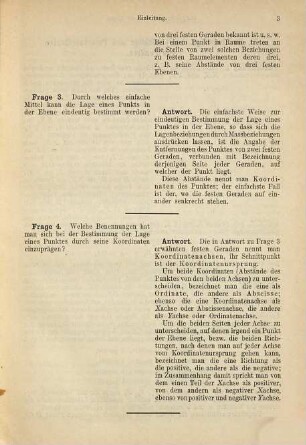 Lehrbuch der analytischen Geometrie der Ebene, 1
