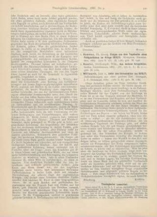 100 [Rezension] Bussler, Wilhelm, Aus meinem Kriegsleben