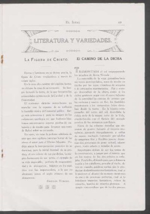 El camino de la dicha