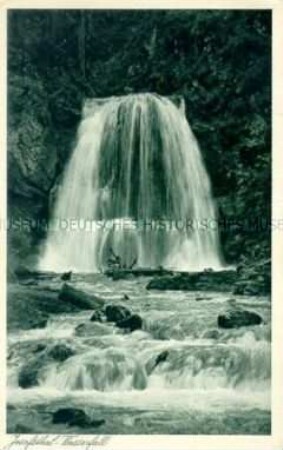 Der Josefsthal-Wasserfall in Oberbayern