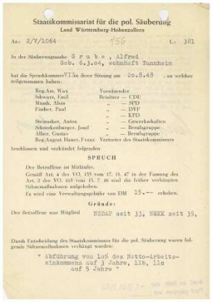 Grube, Alfred
