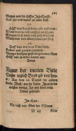 Figur der vierten Bitte ...