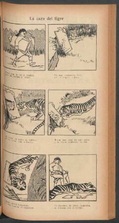 La caza del tigre - [Cómic]