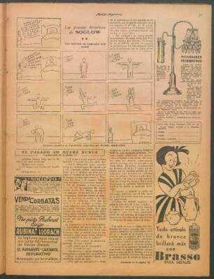 Las grandes historietas de Soglow [Cómic] : Una lección de gimnasia por radio