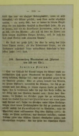 100. Unterwerfung Macedoniens und Illyriens (um 168 vor Chr.)