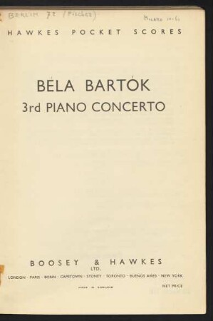 3rd piano concerto