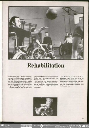 Aufmacher: Rehabilitation