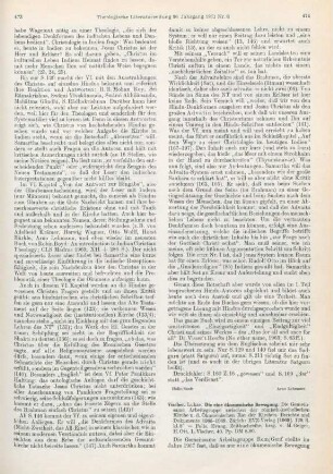 474-475 [Rezension] Vischer, Lukas, Die eine oekumenische Bewegung