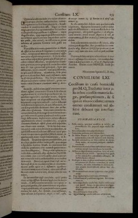Consilium LXI. - Consilium LXX.