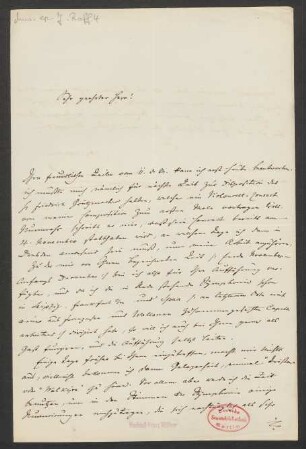 Brief an Franz Wüllner : 20.10.1874